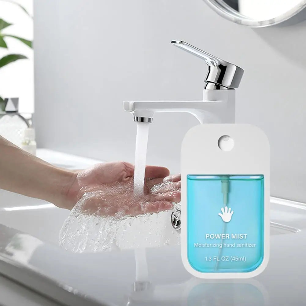 Antibacterial Liquid Soap Hand Sanitizer Washing Spray Hand Sanitizer Spray Portable Safe Reliable Nourishing Hand Skin 45ml