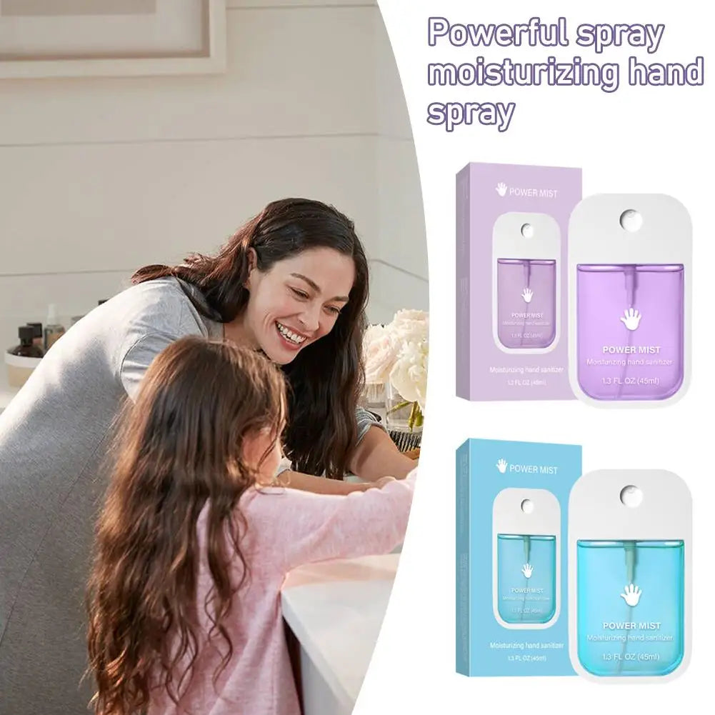 Antibacterial Liquid Soap Hand Sanitizer Washing Spray Hand Sanitizer Spray Portable Safe Reliable Nourishing Hand Skin 45ml