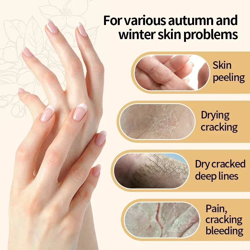 Collagen Anti-wrinkle Hand Cream Anti-drying Anti-crack Moisturise Nourish Dry Skin Softening  Whiten Hand Care Repair Product
