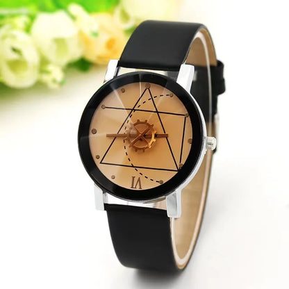 Fashionable casual men's watch hollow out strap watch not mechanical expression couple table model undertakes to men and women
