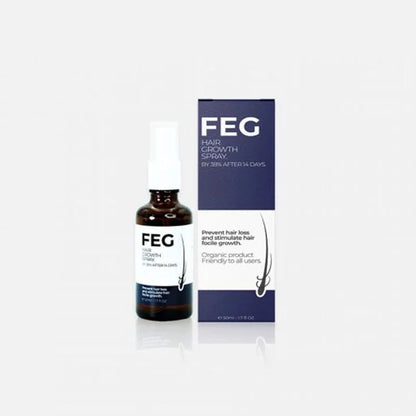 50mL FEG hair growth spray precent hair loss stimulate hair focile growth ownning Longer, thicker and healthier hair