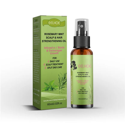 Hair Growth Rosemary Spray Mint Split Ends Dry Nourishing Treatment Hair Mask Bald Strengthening Anti Loss shampoo Essential Oil