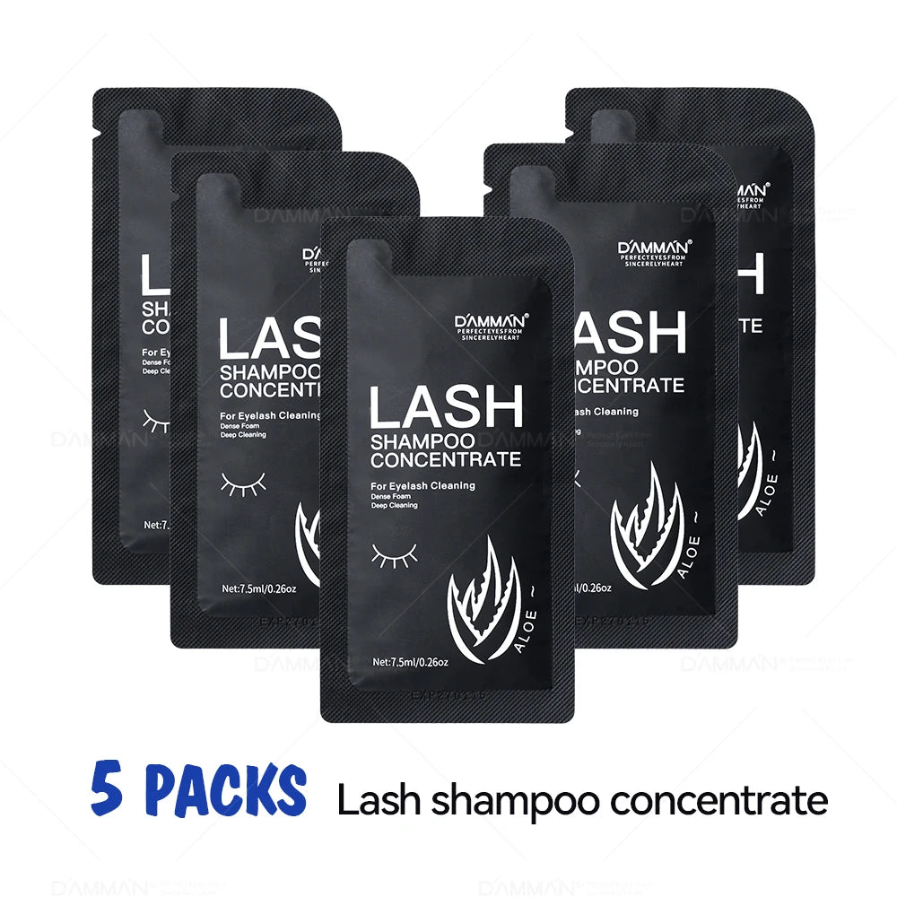 Lash Shampoo Concentrate Lashes Clean For Eyelash Extension Super Concentrate Mousse Non-irritation Cleanser For Salon &Home Use