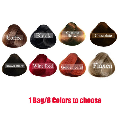 Hair Color Natural Instant Hair Dye Hair Shampoo White Grey Cover Up Long Lasting Ginger Extracts Styling Tools Ginger Shampoo