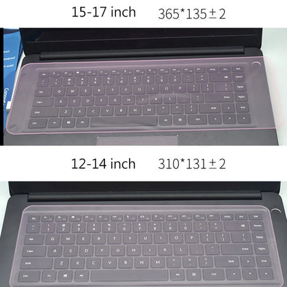 Accessories Soft Silicone 12-14 inch 15-17 inch Waterproof Keyboard Cover Protector Keyboard Film Laptop Cover Keyboard Skin