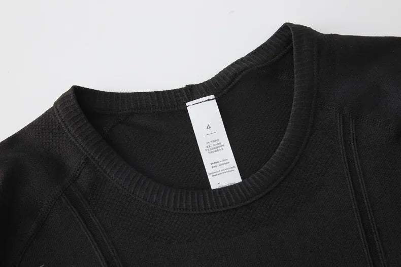 Lemon Slim Fit Workout Tops For Women Short Sleeve T-shirt Athletic Performance Gym Wear Fitness Yoga Shirts with Mesh Fabric