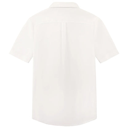White Shirt Boy Dress Shirts Toddler Easter Church Oxford Clothes Kids Birthday Wedding School Gift Photograph Summer Clothing