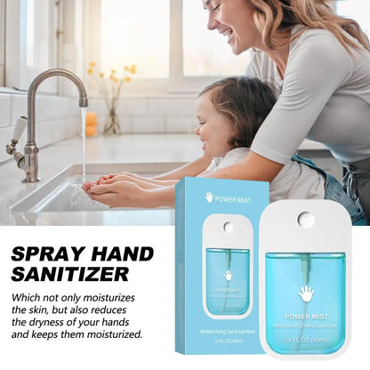 Antibacterial Liquid Soap Hand Sanitizer Washing Spray Hand Sanitizer Spray Portable Safe Reliable Nourishing Hand Skin 45ml