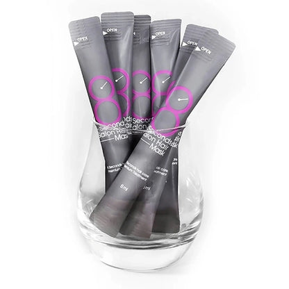 5/10pcs 8 Seconds Salon Hair Mask Masil Hair Restoration Premium Treatments Keratin Repairing Supple Hydration Hair Care Mask