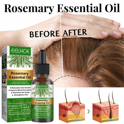 Hair Growth Rosemary Spray Mint Split Ends Dry Nourishing Treatment Hair Mask Bald Strengthening Anti Loss shampoo Essential Oil