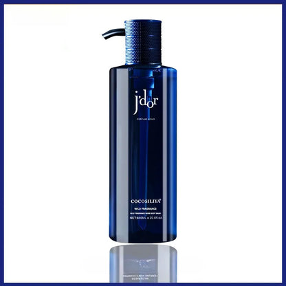 20.3oz Long-Lasting Wild Fragrance Mens Body Wash Oil Control Shampoo Exfoliating Deep Cleansing Moisturize Refresh Shower Gel