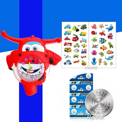 Children's Favorite Birthday Gift Toys Child Cartoon Watches for Boys Girls Colorful Lovely Kids Slap Wrist Watch Bracelet