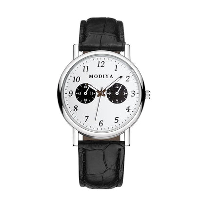 Men's Watches Business Wrist Watch Luxury Leather Strap Analog Watches Quartz Wristwatches Clock Men Women Casual Simple Watch