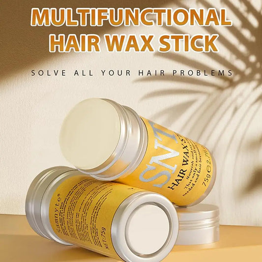 Professional 75g Broken Hair Artifact Hair Wax Stick Gel Cream Styling Hair Frizz Fixed Fluffy Children Men And Women Styling