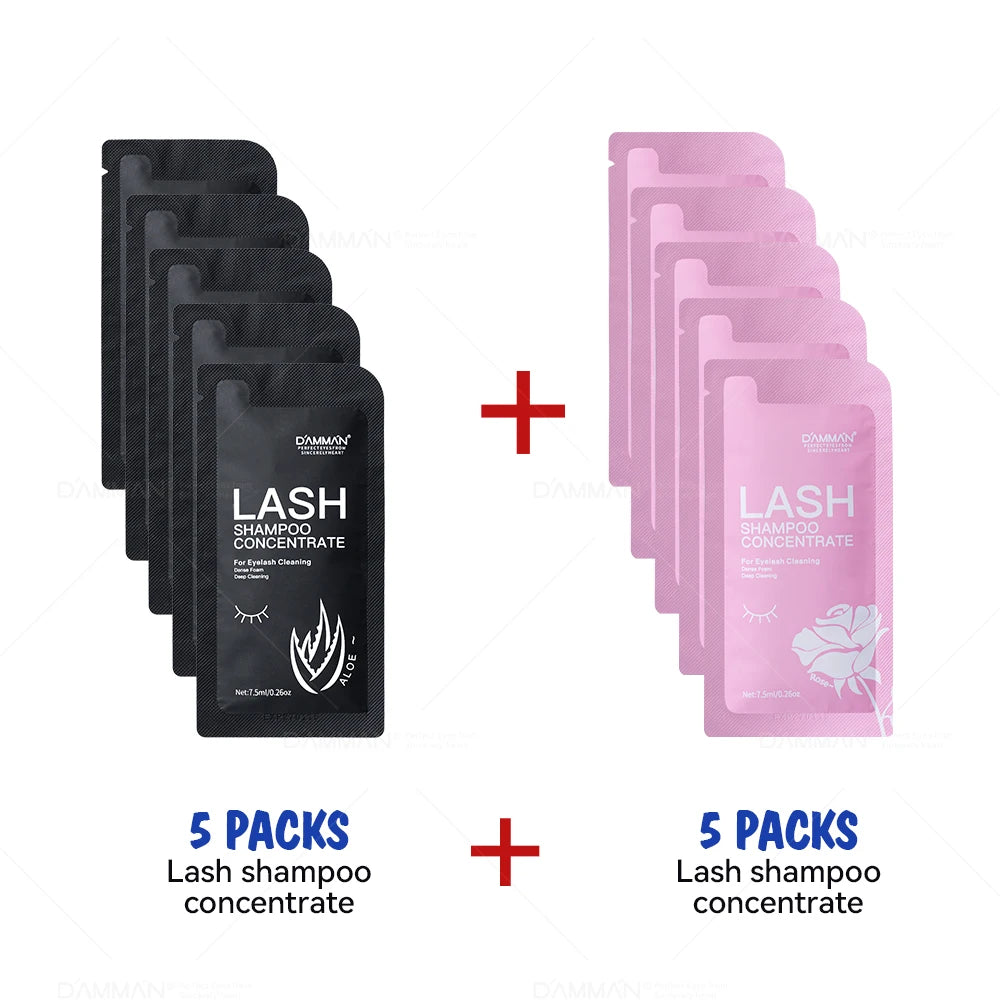 Lash Shampoo Concentrate Lashes Clean For Eyelash Extension Super Concentrate Mousse Non-irritation Cleanser For Salon &Home Use