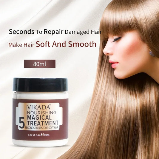 VIKADA Moisturizing Hair Mask, Smooth Hair Conditioner, Inverted Film Repair, frizz, Nutritious Baking Oil Cream