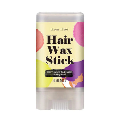 Blossom Hair Styling Wax Stick Non-Greasy Broken Hair Artifact Stick Anti-frizz Hair Finishing Cream Style For Men Women